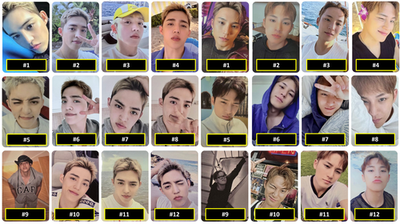 SCOUPS X MIGHYU CXM HYPE VIBES ALBUM PHOTOCARD PC KIT BUDDY