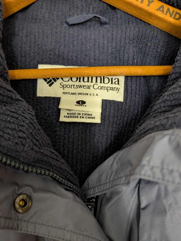 Traje de esquí Columbia vintage años 90 vintage para mujer grande azul  Foto 3 de 4