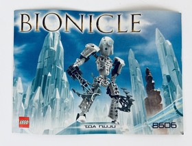 Lego Bionicle 8606 Toa Metru Nuju - complete with instructions