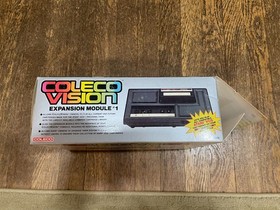 Vintage COLECOVISION EXPANSION MODULE # 1 IN ORIGINAL BOX