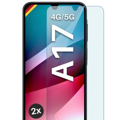 2x Echt Glas für Samsung Galaxy A17 (4G/5G) Panzerfolie HD Premium Displayschutz