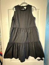 🖤 J.Crew Black Tiered Cotton Dress – Size 8 Brand: J.Crew Size: Women’s 8