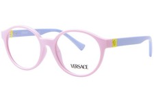 Versace VK3007U 5440 Eyeglasses Youth Kids Full Pink/Pastel Blue Full Rim 46mm
