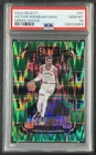 VICTOR WEMBANYAMA PSA 10 2023-24 PANINI SELECT #87 ROOKIE GREEN SHOCK PRIZM RC 4