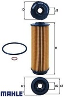 Mahle OX1146D ÖLfilter MotoröLfilter