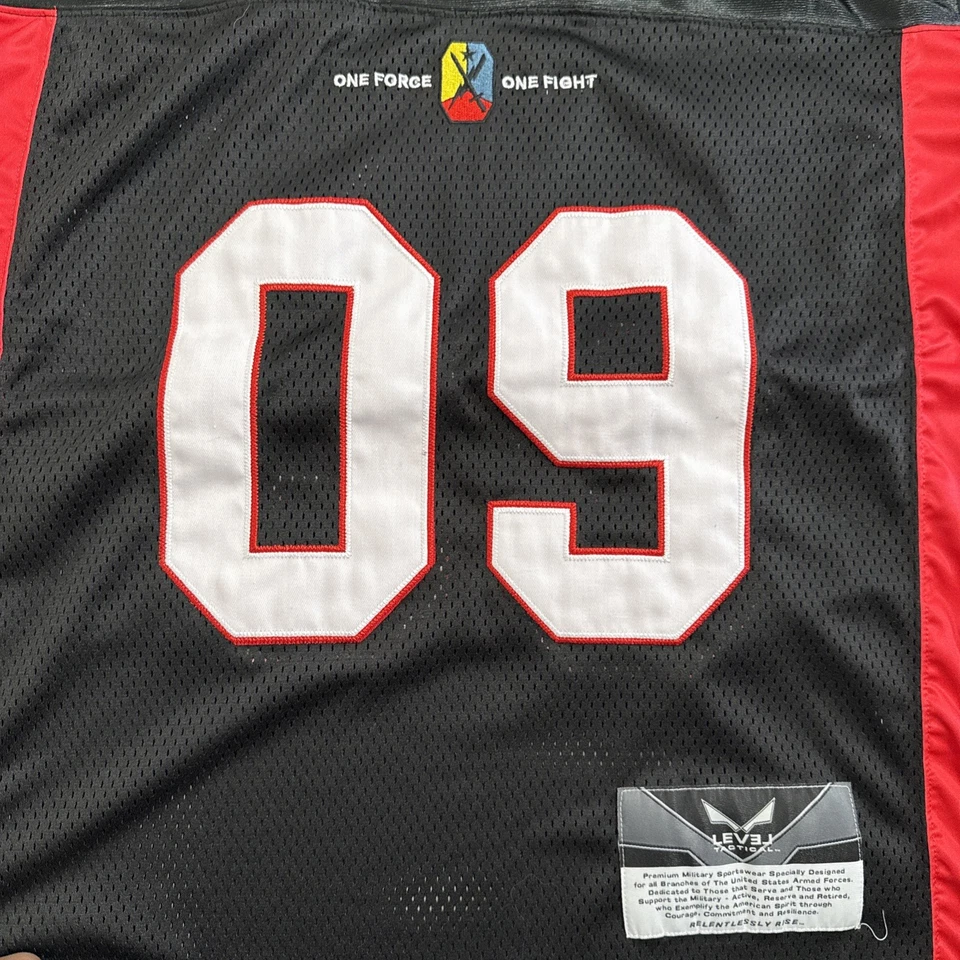 Camiseta de fútbol militar del ejército de Estados Unidos #09 para hombre talla XL nivel táctico Foto 3 de 4