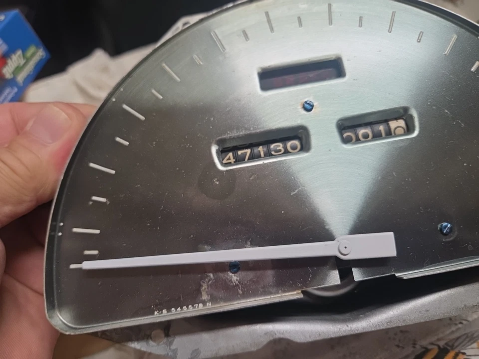 Lincoln Mark Continental 1959 velocímetro 59 reparado funcionando Foto 2 de 4