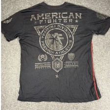 American Fighter Mens XL T-Shirt Premium Athletics Training Division Black