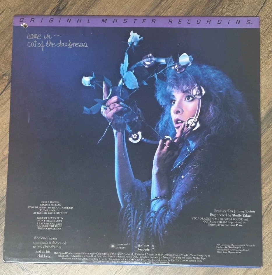 Stevie Nicks - Bella Donna - Vinyl LP 1983 Original Master Recording *MINT*