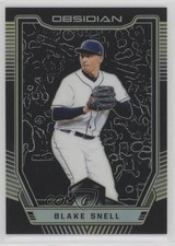2019 Panini Chronicles Obsidian Electric Etch Yellow Prizm 4/10 Blake Snell 0jz3