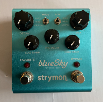 Strymon Blu Sky V1 Reverberator Gitarreneffekte Hallpedal