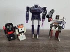 Transformers G1 Vintage Megatron, Shockwave, Runamuck, Runabout Lot.