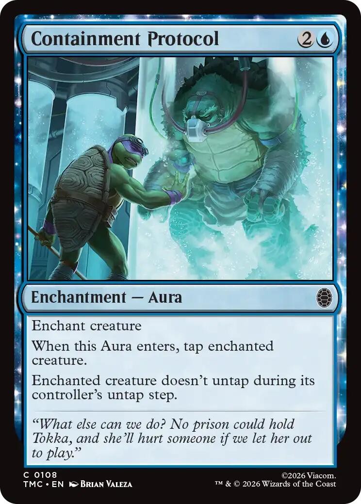 Containment Protocol NM EN 108 Commander: Teenage Mutant Ninja Turtles