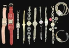 Vintage 11x Ladies Estate Watch Lot Untested Timex Vivani Guess Avenue & More