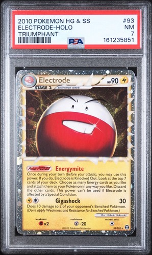 Electrode graded PSA 7 for sale on eBay