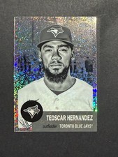 2022 Topps Chrome Platinum Black & White Mini Diamond Teoscar Hernandez  #324