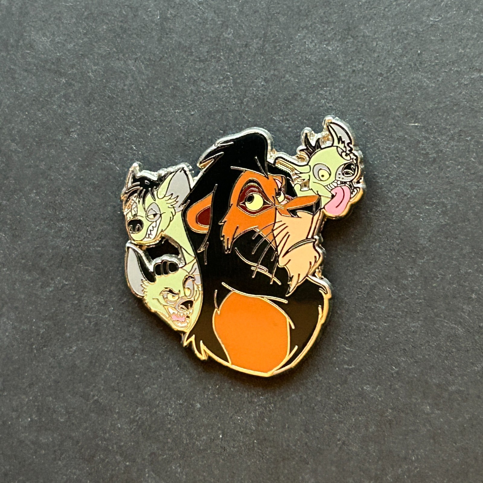 Scar, Shenzi, Banzai and Ed - Hyenas Villains Booster Disney Pin 78567
