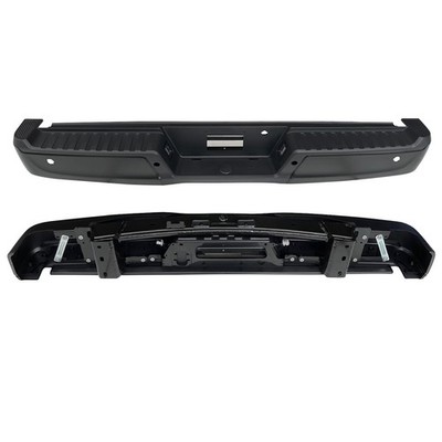 Rear Step Bumper Assembly For 2021-2024 Ford F-150 w/ Sensor Holes Primed
