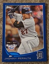 Jhonny Peralta /2013 - 2013 Topps Opening Day - #197 Blue