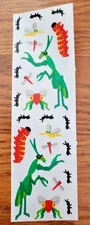 Vintage 1996 Mrs. Grossman’s Ants, Flies, Caterpiller & Mantis Sticker