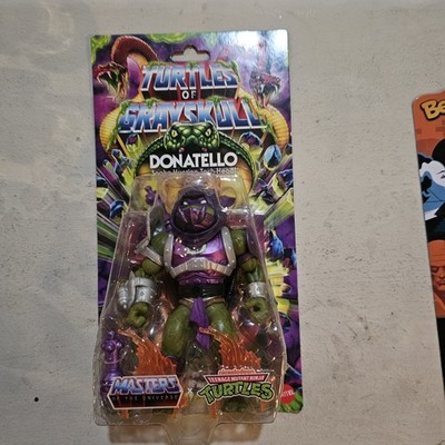 Mattel MOTU TMNT Turtles Of Grayskull Snake-Hunting Donatello 5.5'' Figure Wave 4