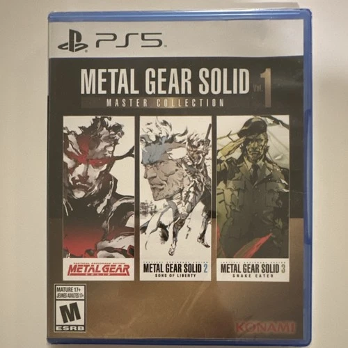 New ListingKonami Metal Gear Solid Master Collection Vol. 1 PS5 Sealed