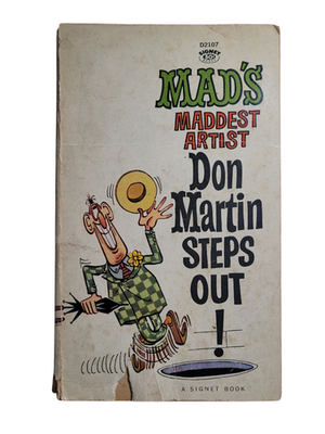 #ad 1962 Paperback Mad#x27;s Maddest Artist Don Martin Steps Out First printing as is $35.00