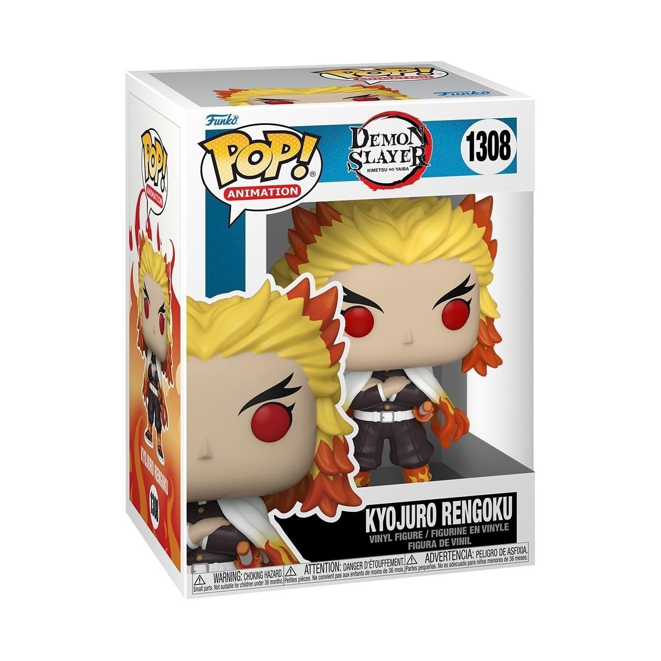 Funko Pop! Animation: Demon Slayer - Rengoku - Guardianes de la Noche - Figura d