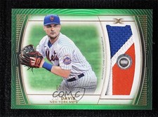 2021 Topps Definitive Collection Jumbo Relic Green 2/15 JD Davis #DJR-JDA 5x8