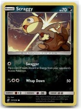 Scraggy 137/236 Common SM - Unified Minds Pokemon EN Reverse Holofoil NM