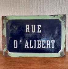 Vintage French Street Sign