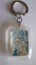 Porte clé vintage ORTF Manège Enchanté FLAPPY le Lapin à la guitare