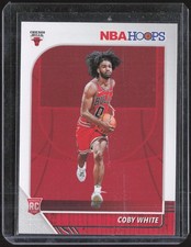 Coby White #204 Rookie RC 2019-20 Hoops *HOT*