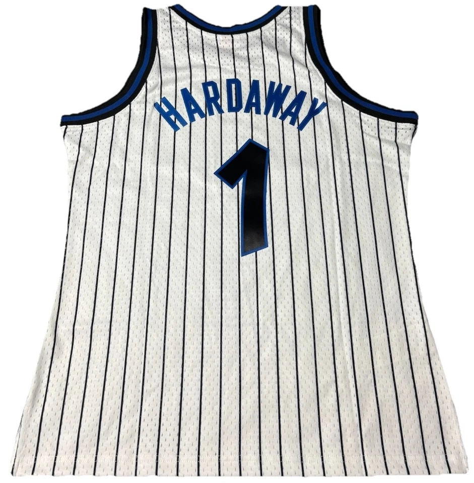 MITCHELL & NESS PENNY HARDAWAY M ORLANDO 魔术 $135 全新带标签 SWINGMAN HWC NBA 白色 — 第 3/4 张图片