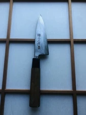 [Restored & Authentic] Japanese Professional Deba Knife 148mm Pre-Owned_295