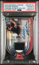2025 BOWMAN CHROME MINNESOTA TWINS WALTER JENKINS RPA /10 PSA 8/DNA 10