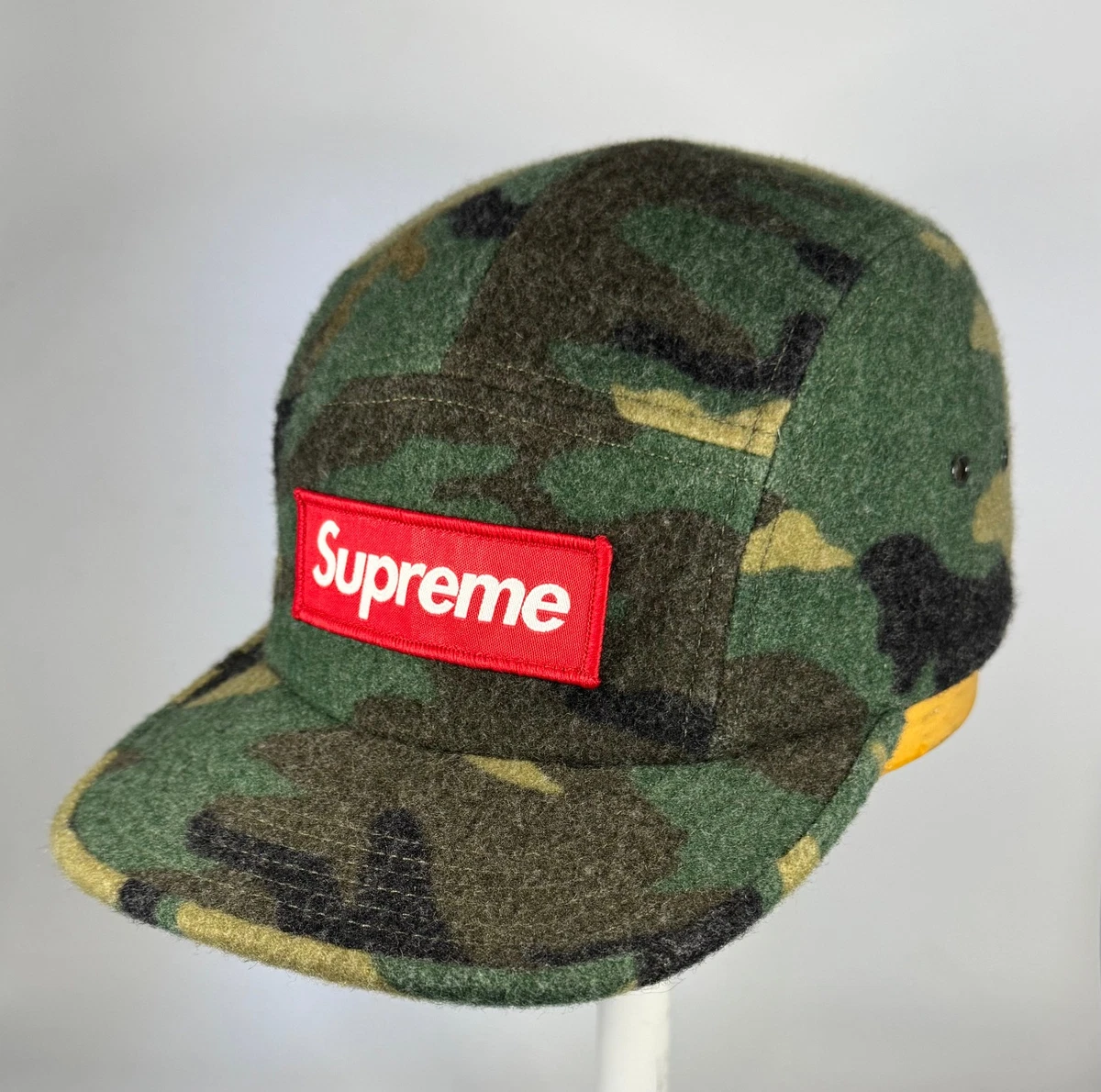 Supreme 羊毛迷彩帽子男士| eBay