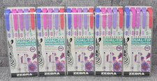 Zebra Mildliner Dual-Tip Highlighter Lot of 5 Packs - 25 Total Pens - Mild