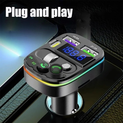 Compact Car Receiver with Dual Port Charging and Music Playback Support - Zdjęcie 7 z 12