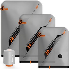 Vacbird Rechargeable Wireless Pump Travel Storage Bags Set - 20 Pack Portable Sp