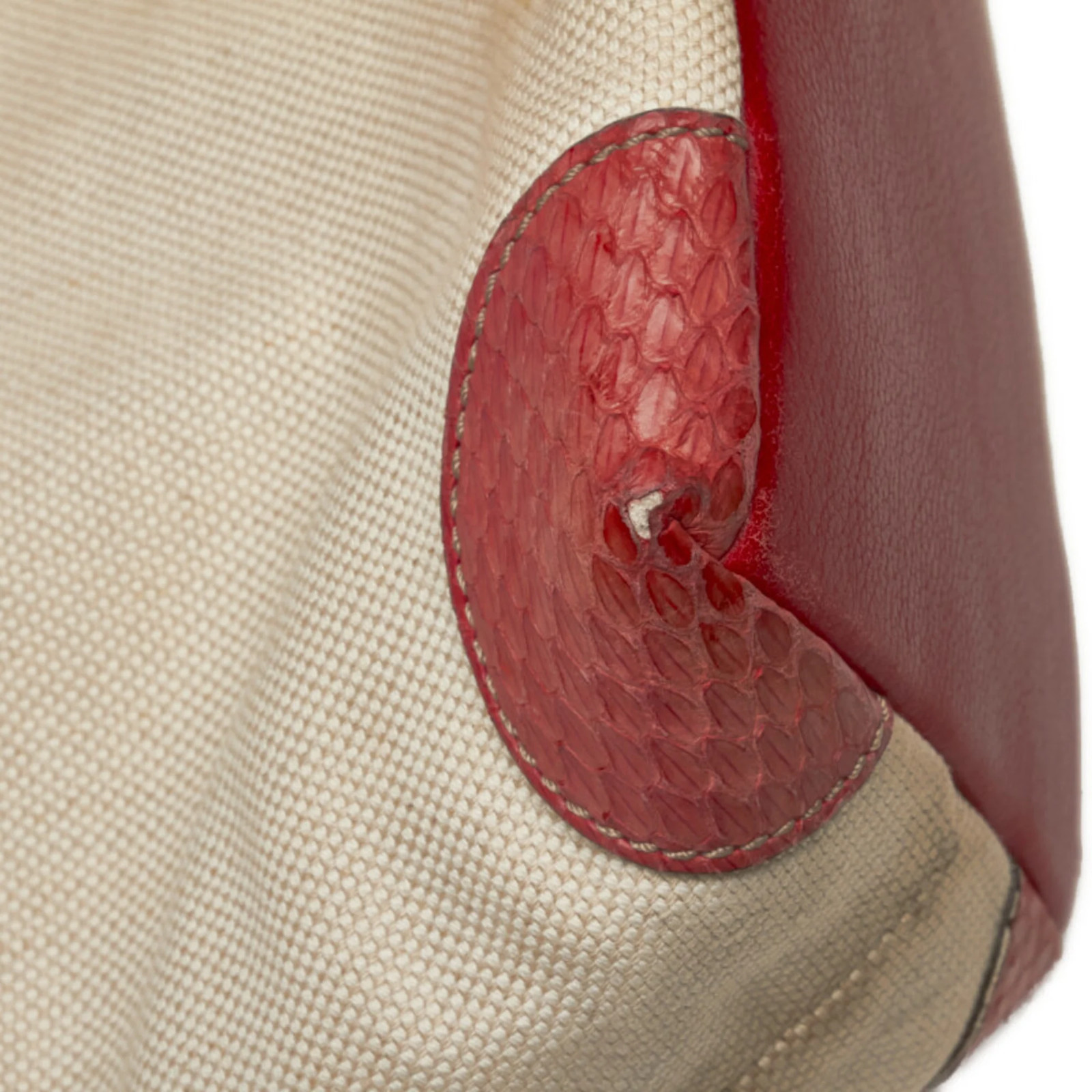 Cartier Marcello Python Embossed Shoulder Bag Tot… - image 9