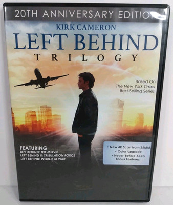 Left Behind Trilogy (20th Anniversary Edition DVD 2019) Kirk Cameron End Times 