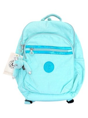 RARE Kipling SEOUL GO Small Tablet Backpack Fresh Teal 2  display picture 2