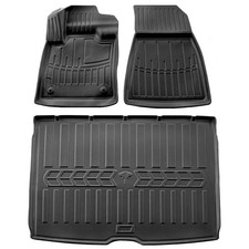 Gummimatten Fußmatten Kofferraumwanne für Volvo XC40 ab 2017- 3D Schalenmatten