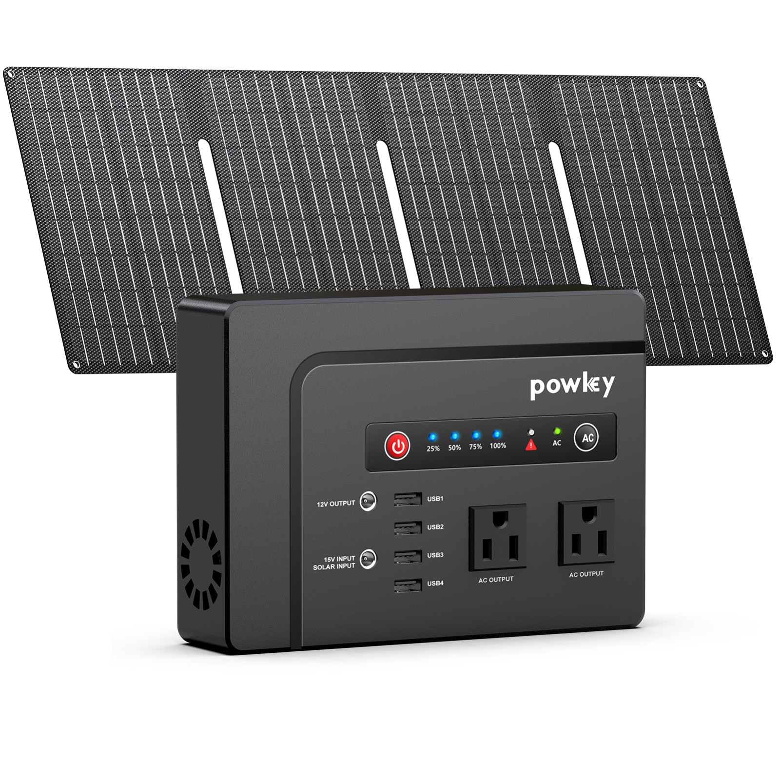 With 40w Solar Panel