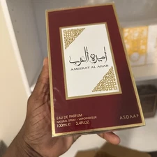 Asdaaf Ameerat Al Arab by Lattafa 3.4 oz EDP Parfum Cologne Unisex New in Box