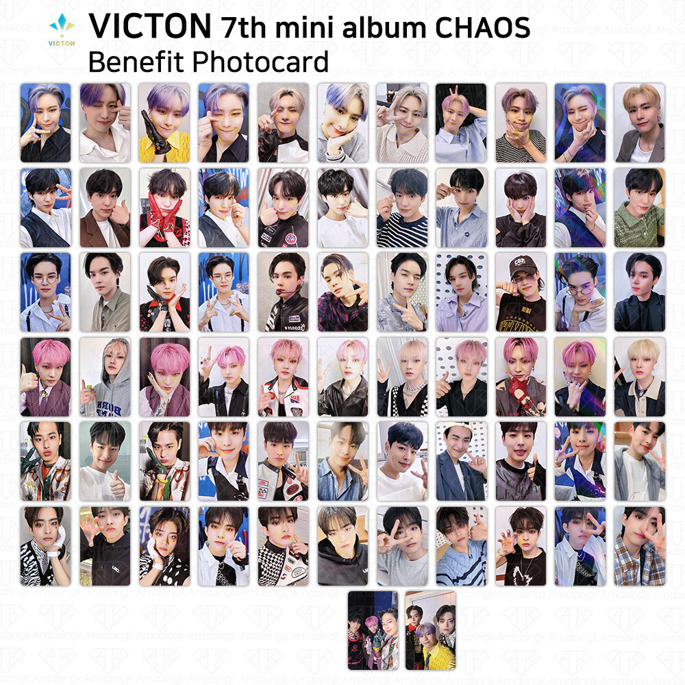 VICTON 7th Mini Album Chaos Official Benefit Photocard AM