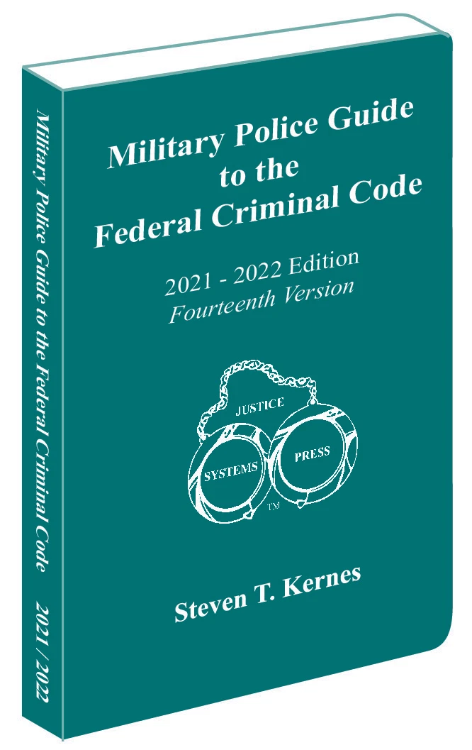 Veterans Affairs Police Guide To The Federal Criminal Code,, 57 OFF