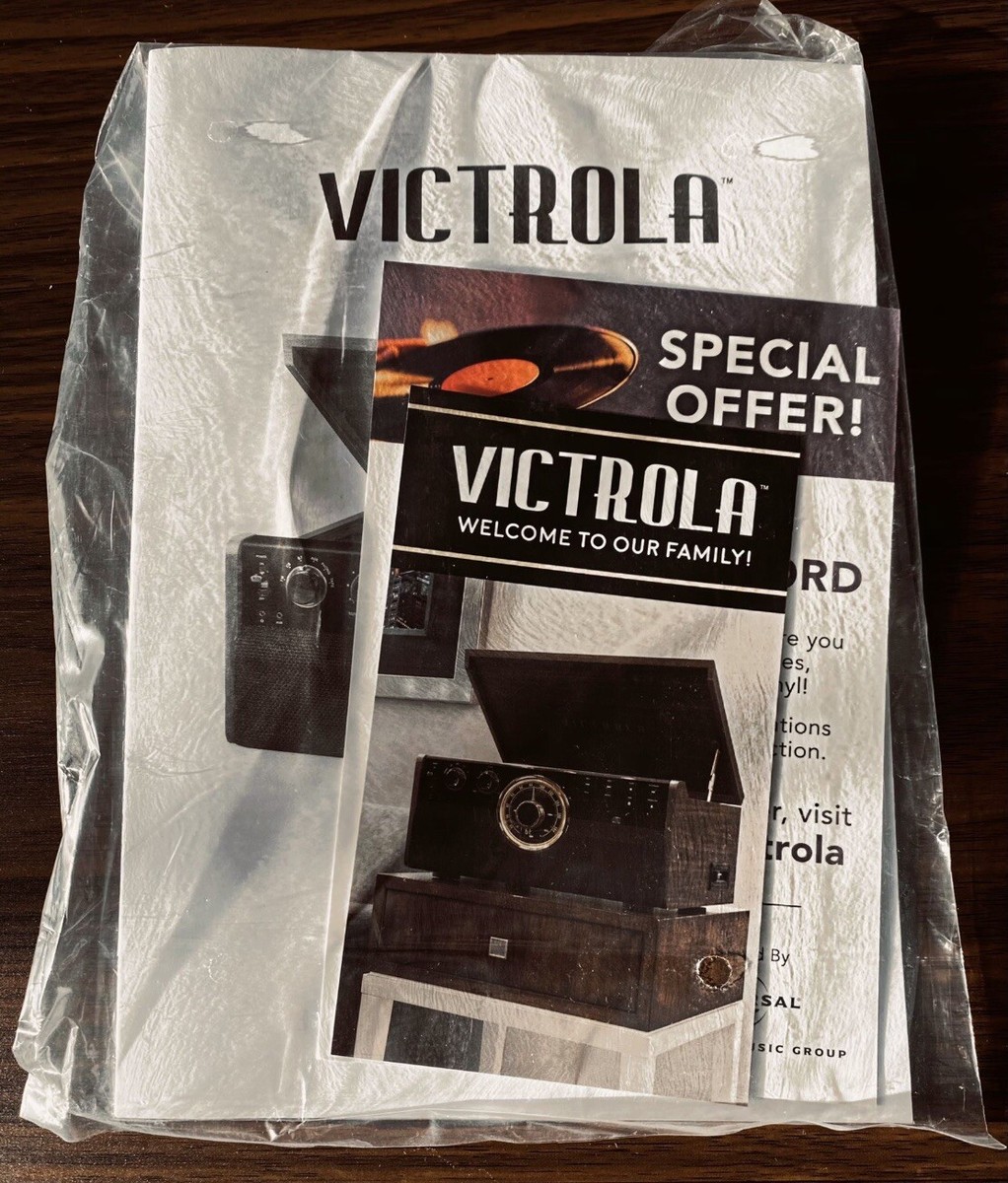Victrola Empire 6 in 1 Platenspeler met Bluetooth, radio, cassette, cd