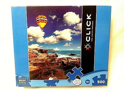 Click Mega Puzzles Jigsaw Puzzle 500 Pcs Acadida National Park, MA -New Sealed